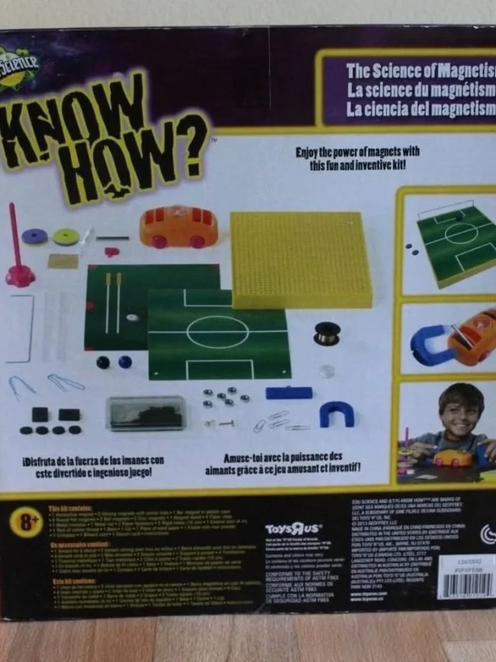 The Science of Magnetism 30+ Experiments Toys R Us ~ NEW